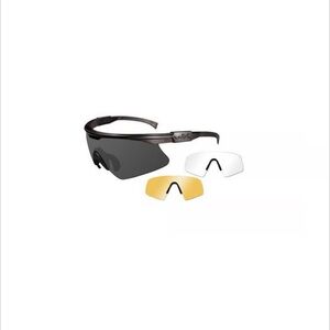 Wiley X PT-1 Changeable Sunglasses Matte Black Frame